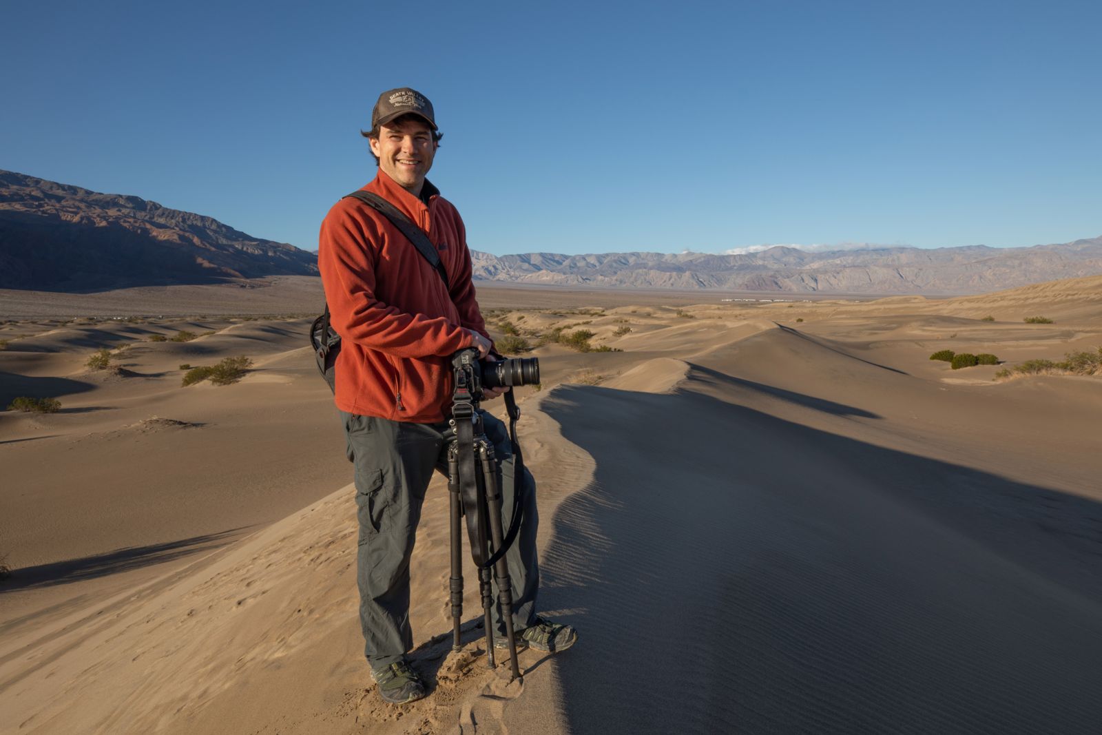 Chris Nicholson in Death Valley