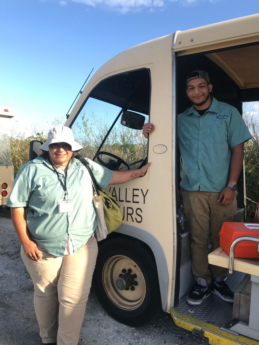 Shark Valley Tram Tours employees stepped up to help out at Everglades National Park during the government shutdown in January 2019.