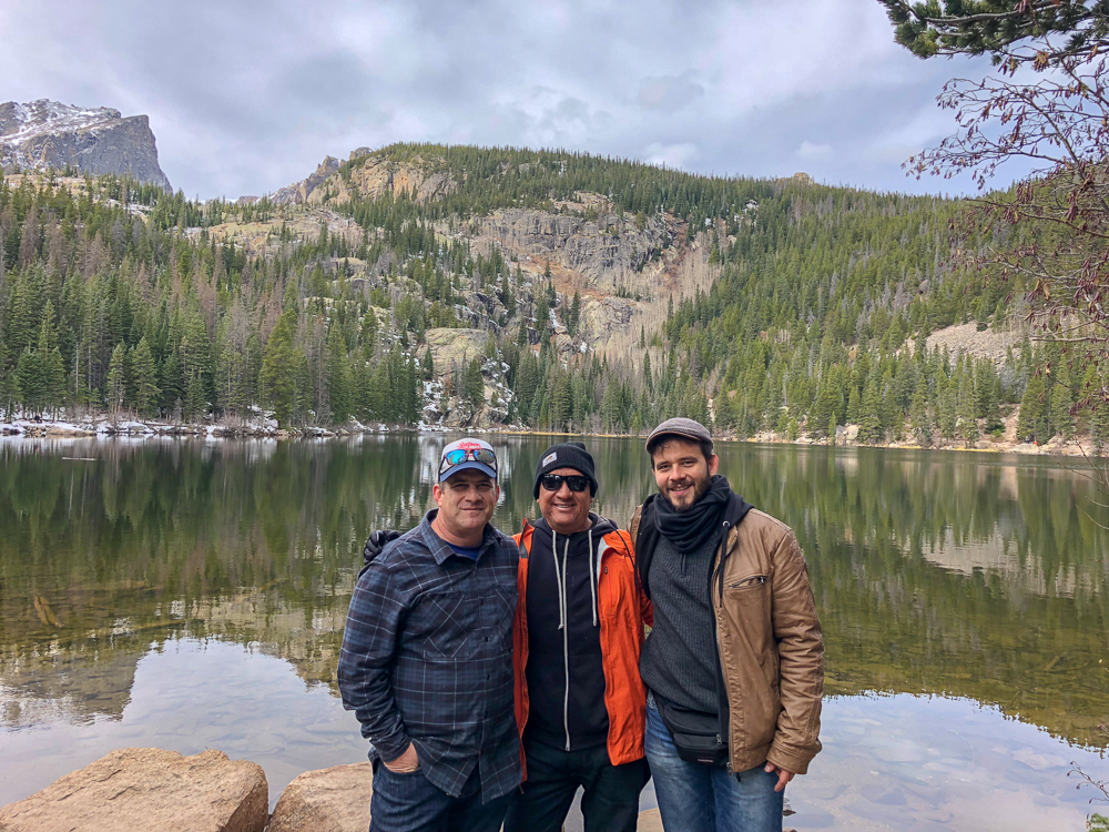 Taking friends from Nicaragua to Rocky Mountain National Park