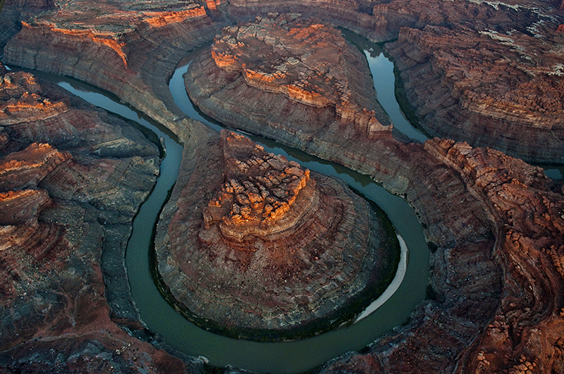 The Loop, a double oxbow in Canyonlands, photo by Pete McBride