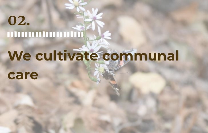 2. Cultivate care