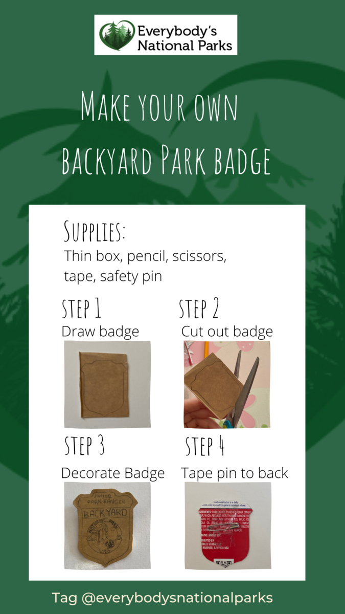 Make Your Own Backyard Park Badge printable