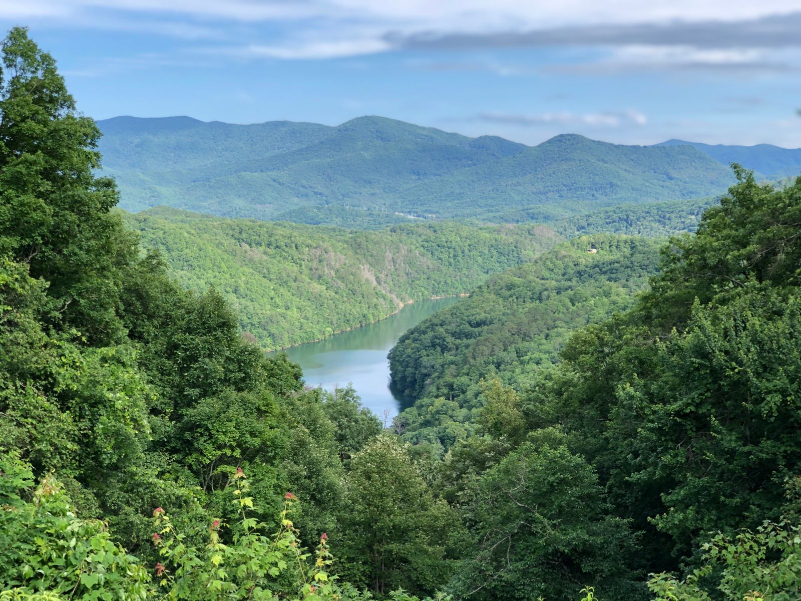 Fontana Lake, Great Smoky Mountains National Park - photo by Jason Frye