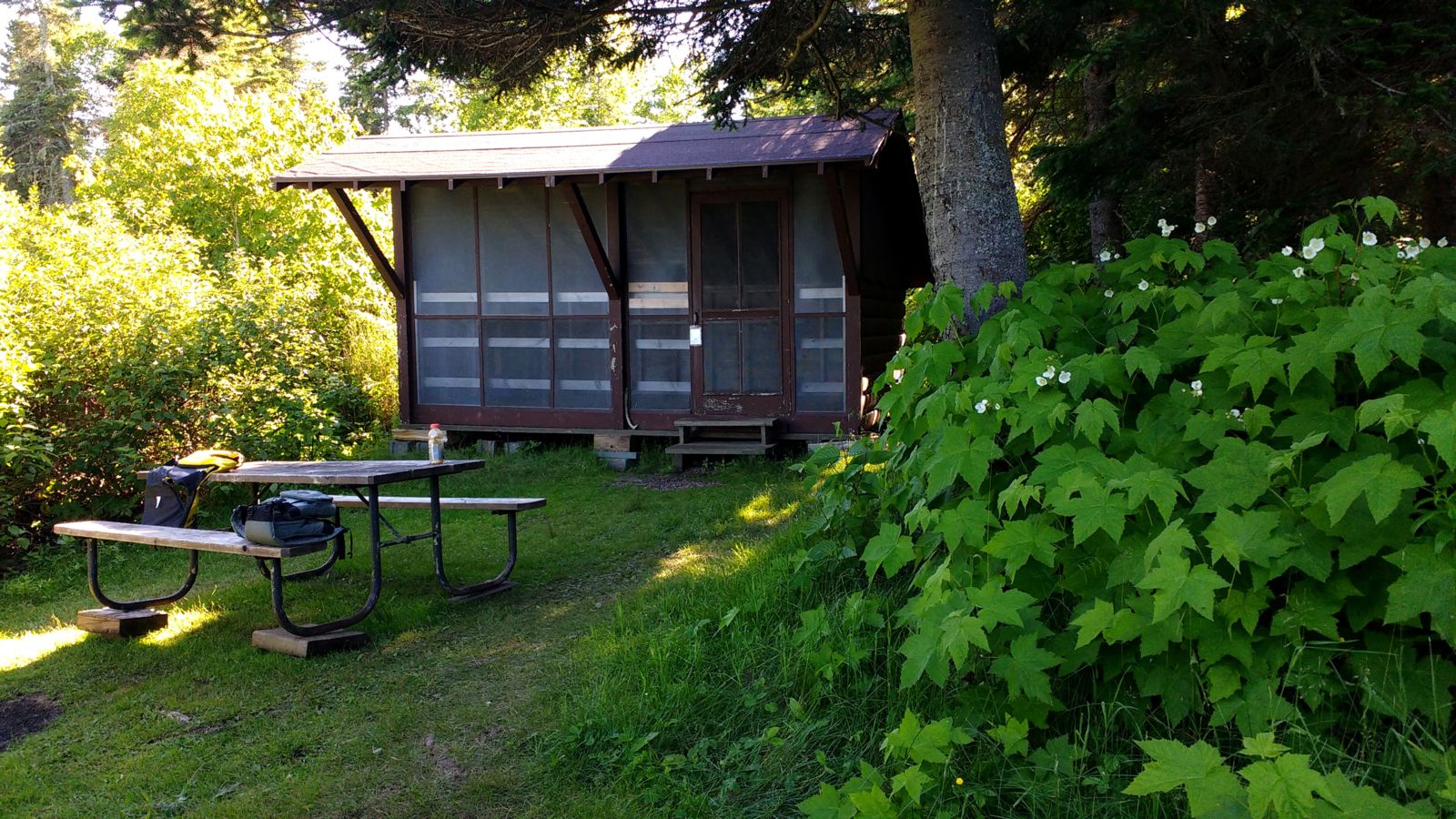 Grace Island Shelter, Isle Royale National Park - photo by Molly Cooper