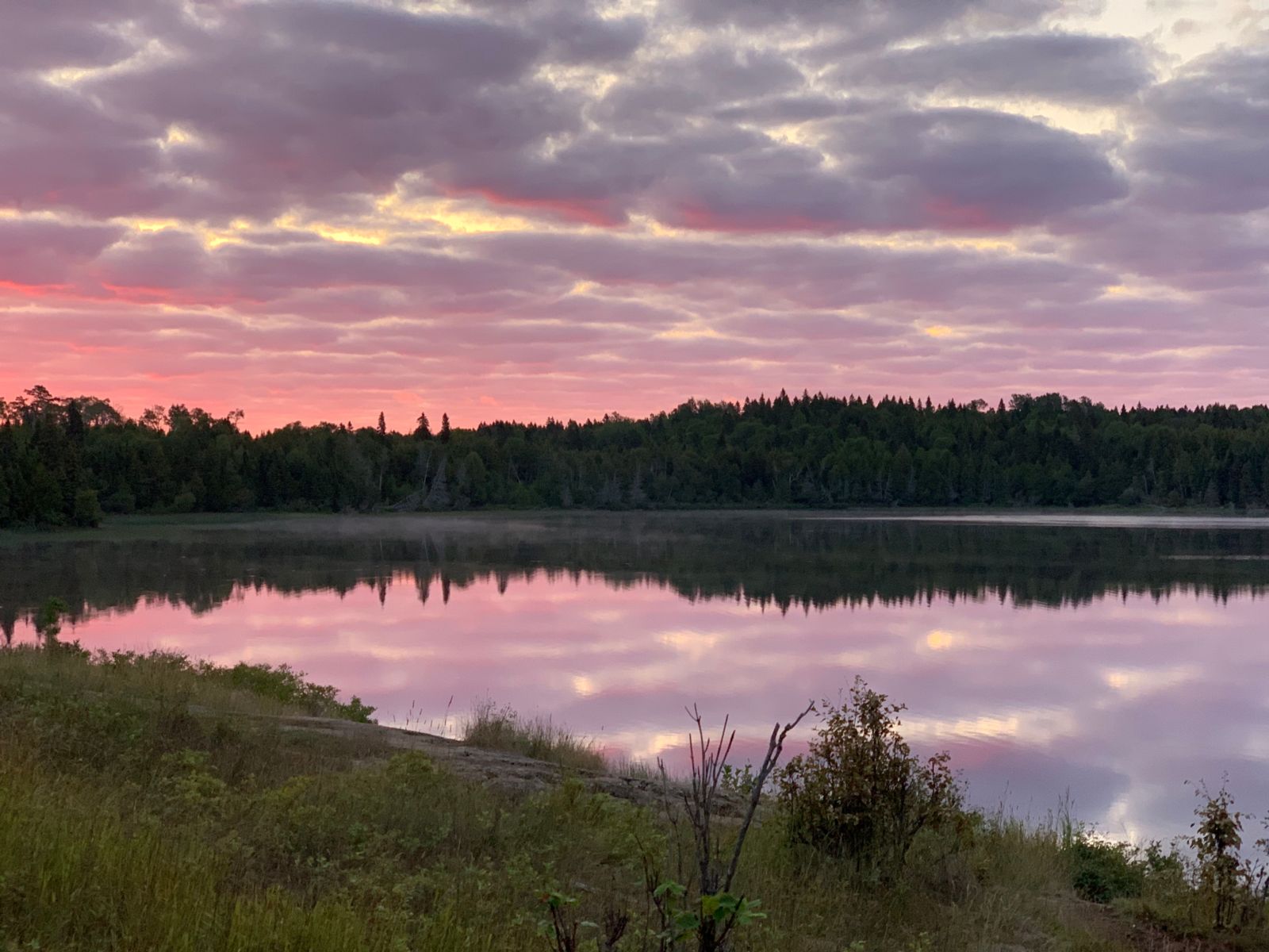 Sunset on Lake Richie