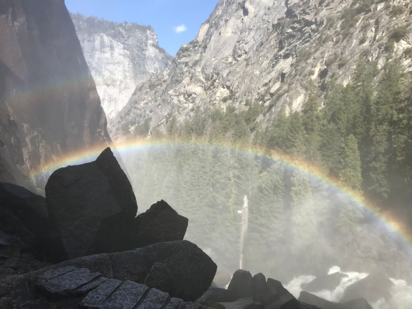 View from Vernal Falls