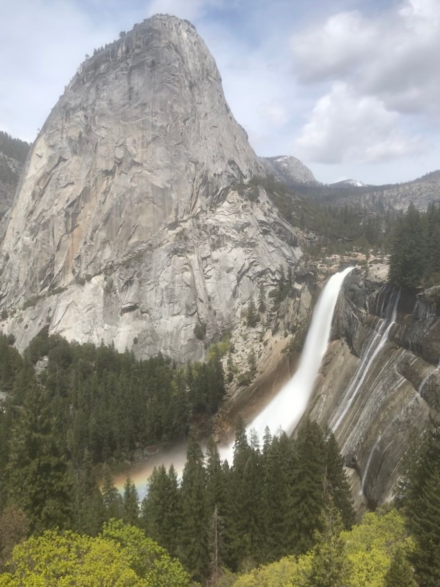 Nevada Falls from John Muir Trail