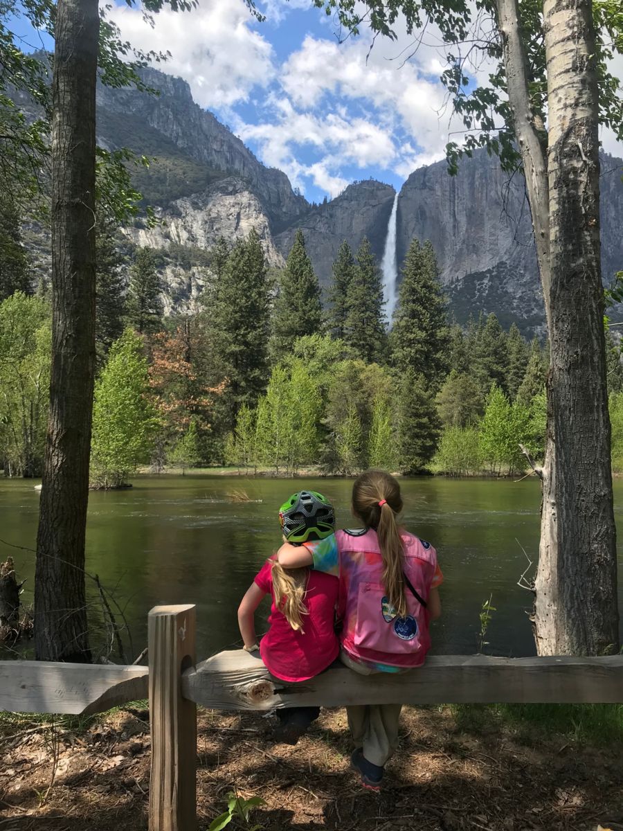 Yosemite Falls from Cook’s Meadow