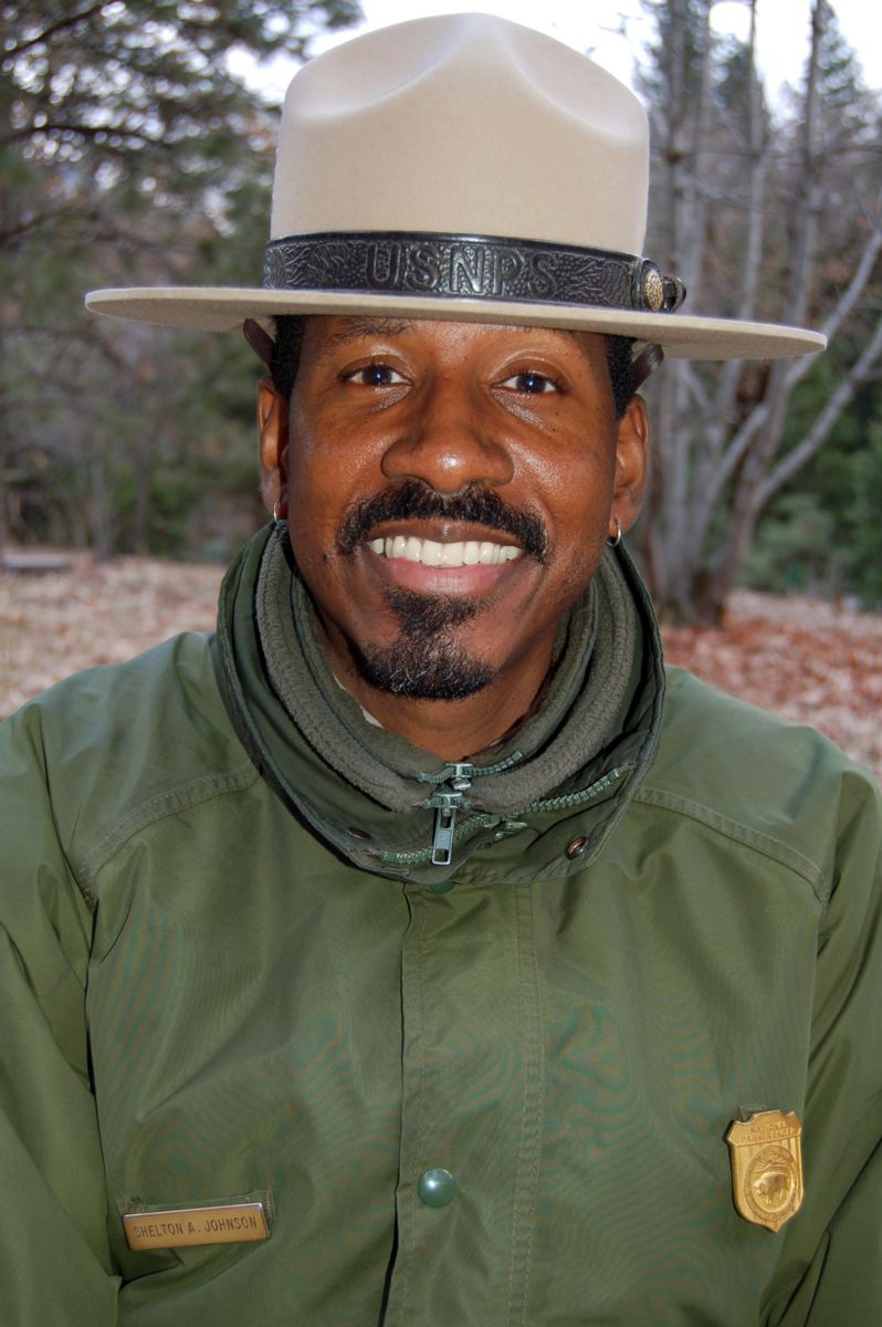 Ranger Shelton Johnson. Photo Credit: NPS