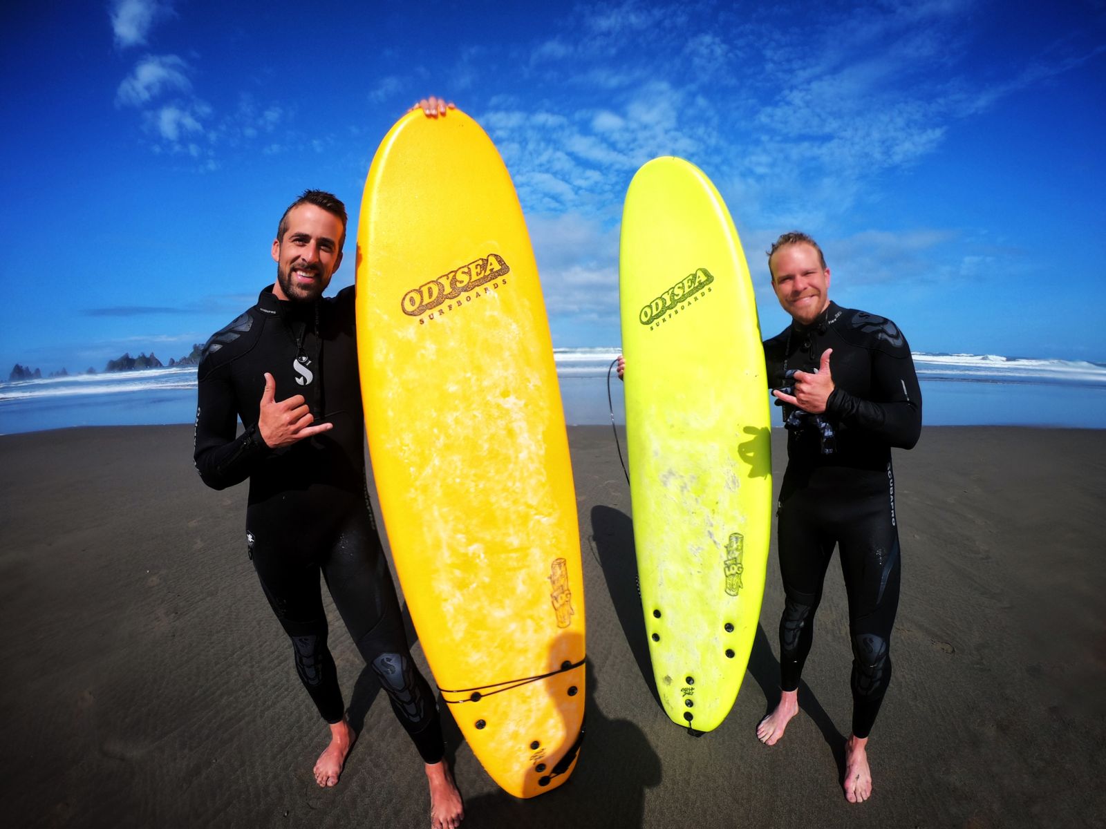 Surfing in Olympic National Park - photo by Jack Steward. 