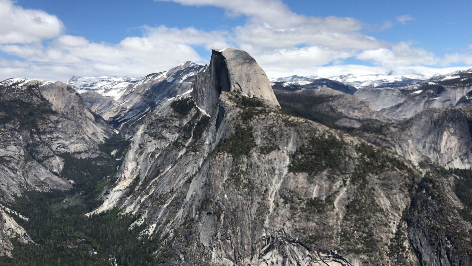 Half Dome from Glacier Point