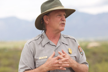 Saguaro National Park biologist Don Swann