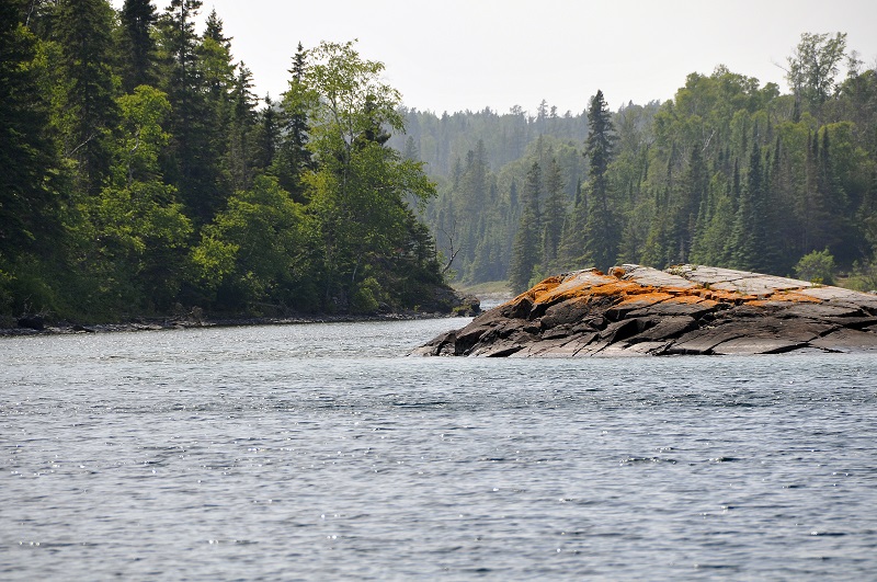 Entrance to Chippewa Harbor, Isle Royale National Park - photo National Park Service