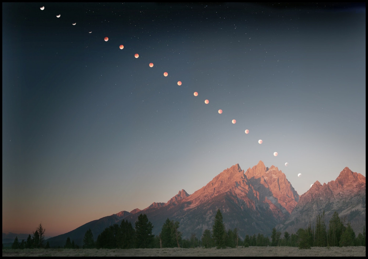 Grand Teton National Park eclipse - photo by Tyler Nordgren